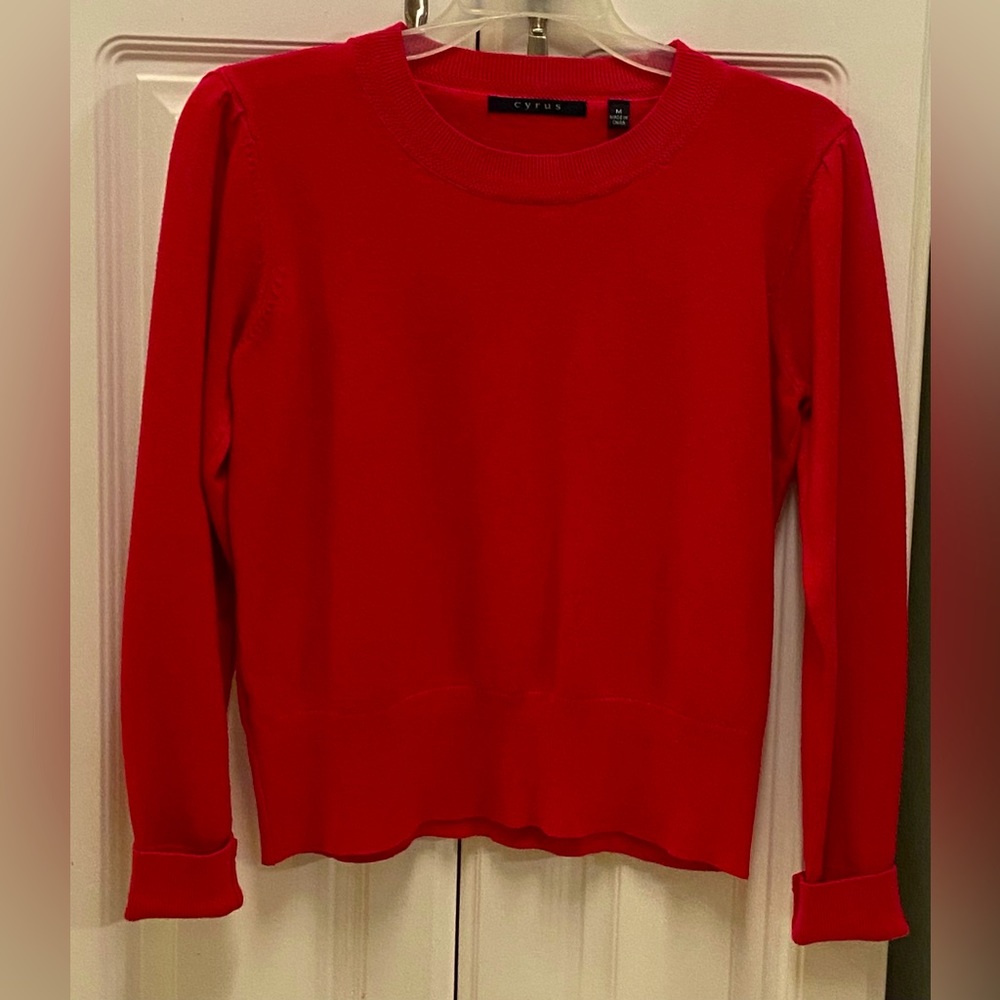 Medium hot pink sweater